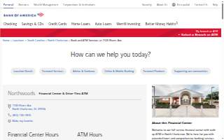 Bank of America (with Drive-thru ATM)