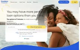 OneMain Financial of Defiance website