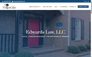 Edwards Law, LLC website