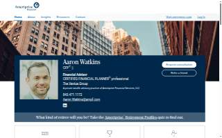 Aaron Watkins - Financial Advisor, Ameriprise Financial Services, LLC
