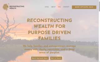 Reconstructing Wealth