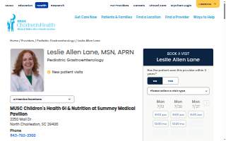 Leslie Allen Lane, MSN, APRN