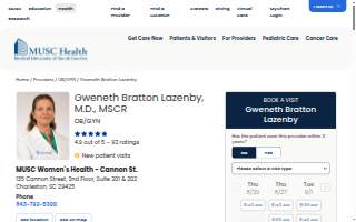 Gweneth Bratton Lazenby, MD, MSCR