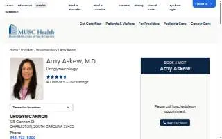 Amy Askew, MD website