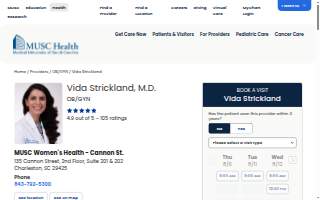 Vida Strickland, M.D.