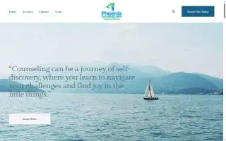 Phoenix Counseling and Wellness Center website