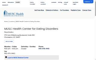 MUSC Health Center for Eating Disorders