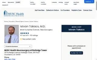 Istvan Takacs, MD website