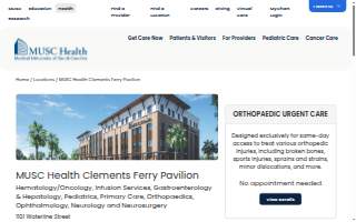 MUSC Health Clements Ferry Pavilion