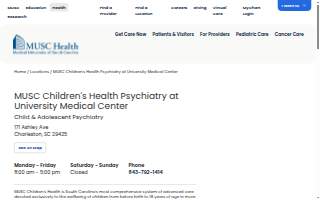 MUSC Children's Health Psychiatry at University Medical Center