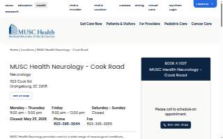 MUSC Health Neurology - Cook Road