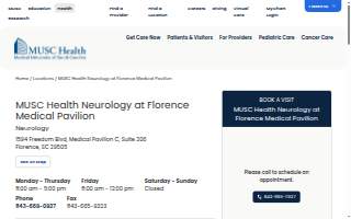 MUSC Health Neurology at Florence Medical Pavilion