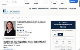 Elizabeth Hamilton Koontz, APRN