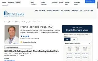 Frank Richard Voss, MD website