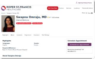 Swapna Omraju, MD