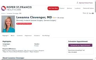 Leeanna Clevenger, MD website