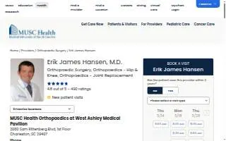 Dr. Erik Hansen website