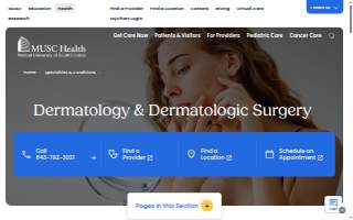 MUSC Health Dermatology: Ward Jr Daniel B MD