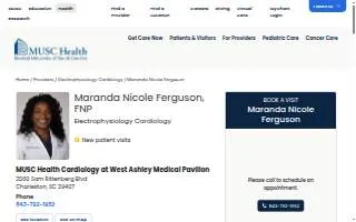 Maranda Nicole Ferguson, FNP website