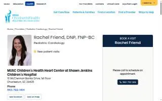 Rachel Friend, DNP, FNP-BC website