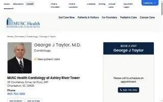 George J Taylor, MD website