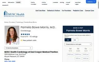 Pamela Bowe Morris, MD website