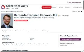 Bernardo C. Franssen, MD website
