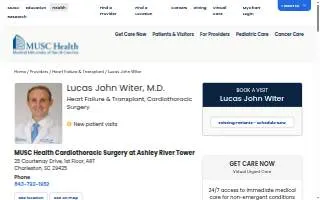 Lucas John Witer, MD website