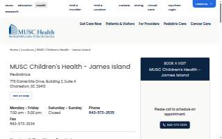 MUSC Children's Health - James Island