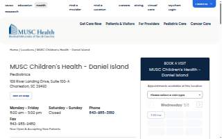 MUSC Children’s Health – Daniel Island