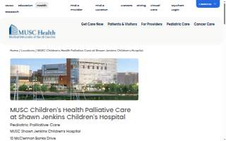 MUSC Children's Health Palliative Care at Shawn Jenkins Children's Hospital