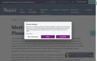 Electronic Caregiver: Amy Peterson-Smith website