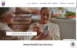 From The Heart Home Care, LLC of Anderson website