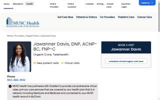 Jawanner Davis, DNP, ACNP-BC, FNP-C