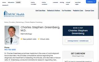 Greenberg Charles S MD