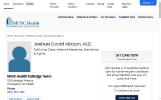 Joshua David Mixson, M.D.