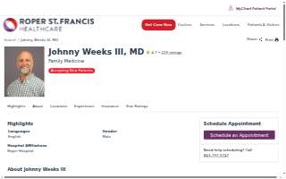 Johnny C. Weeks, MD