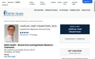 Joshua Joel Visserman, MD website