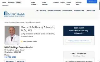 Gerard Anthony Silvestri, MD, MS website