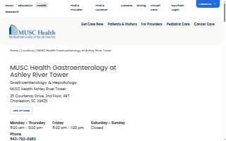 MUSC Health Gastroenterology at Ashley River Tower