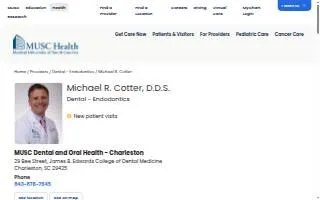 Michael R. Cotter, D.D.S. website