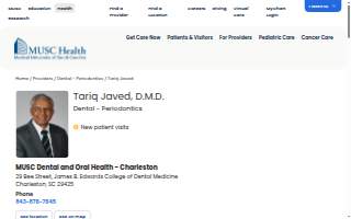 Tariq Javed, DMD