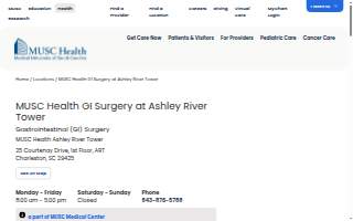 MUSC Health GI Surgery at Ashley River Tower