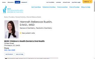 Hannah Rebecca Rustin, DMD, MSD