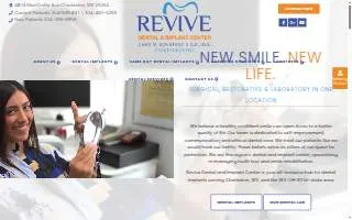 Revive Dental and Implant Center: Chad Boustany D.D.S., M.S. website
