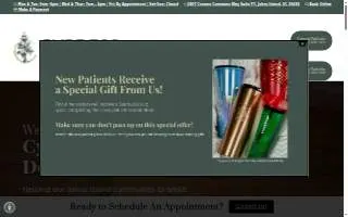Cypress Family Dental of Johns Island website