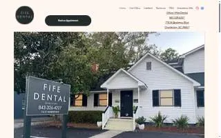 Fife Dental website