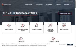 Serverfarm Chicago Data Center CH1