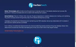 Harbor Technologies, LLC website