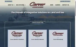 Carver Maritime website
